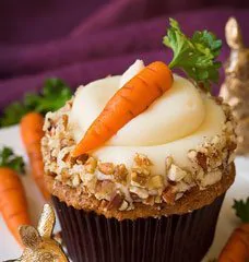 Морковные капкейки
