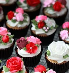Капкейки с Цветами