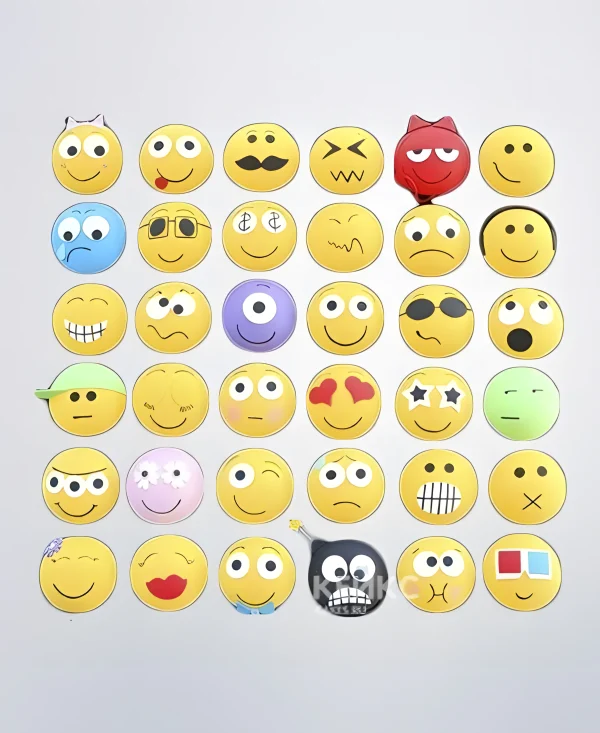 Капкейки смайлики из интернета Фото