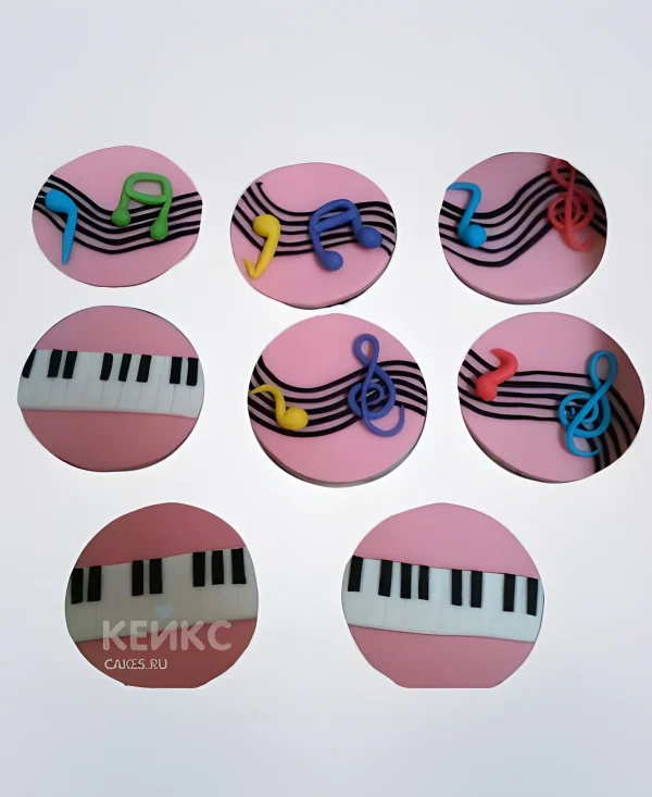 Капкейки Музыка 10 Фото