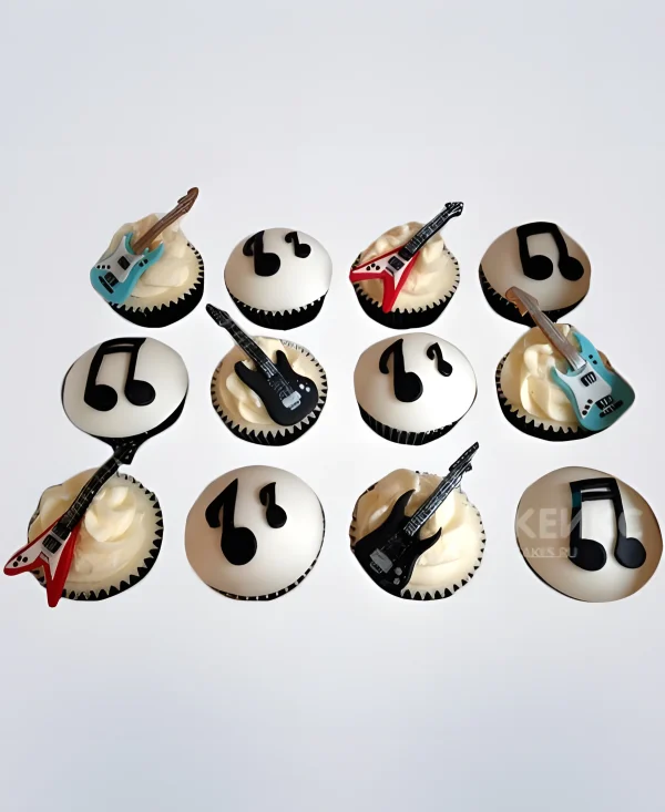 Капкейки Музыка 3 Фото