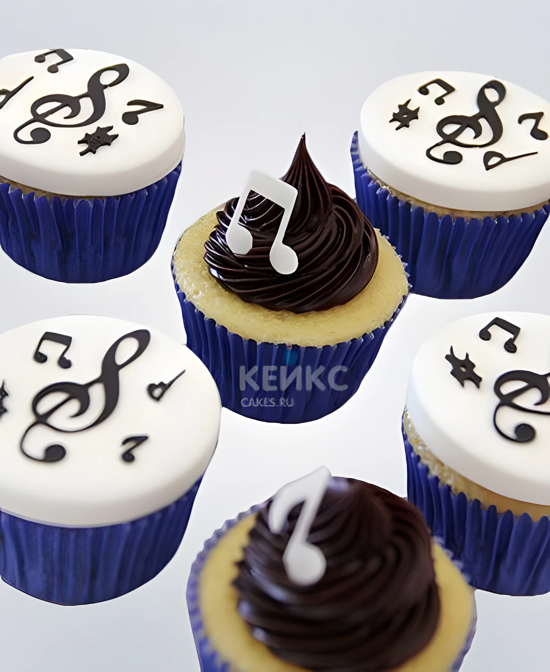 Капкейки Музыка 5 Фото