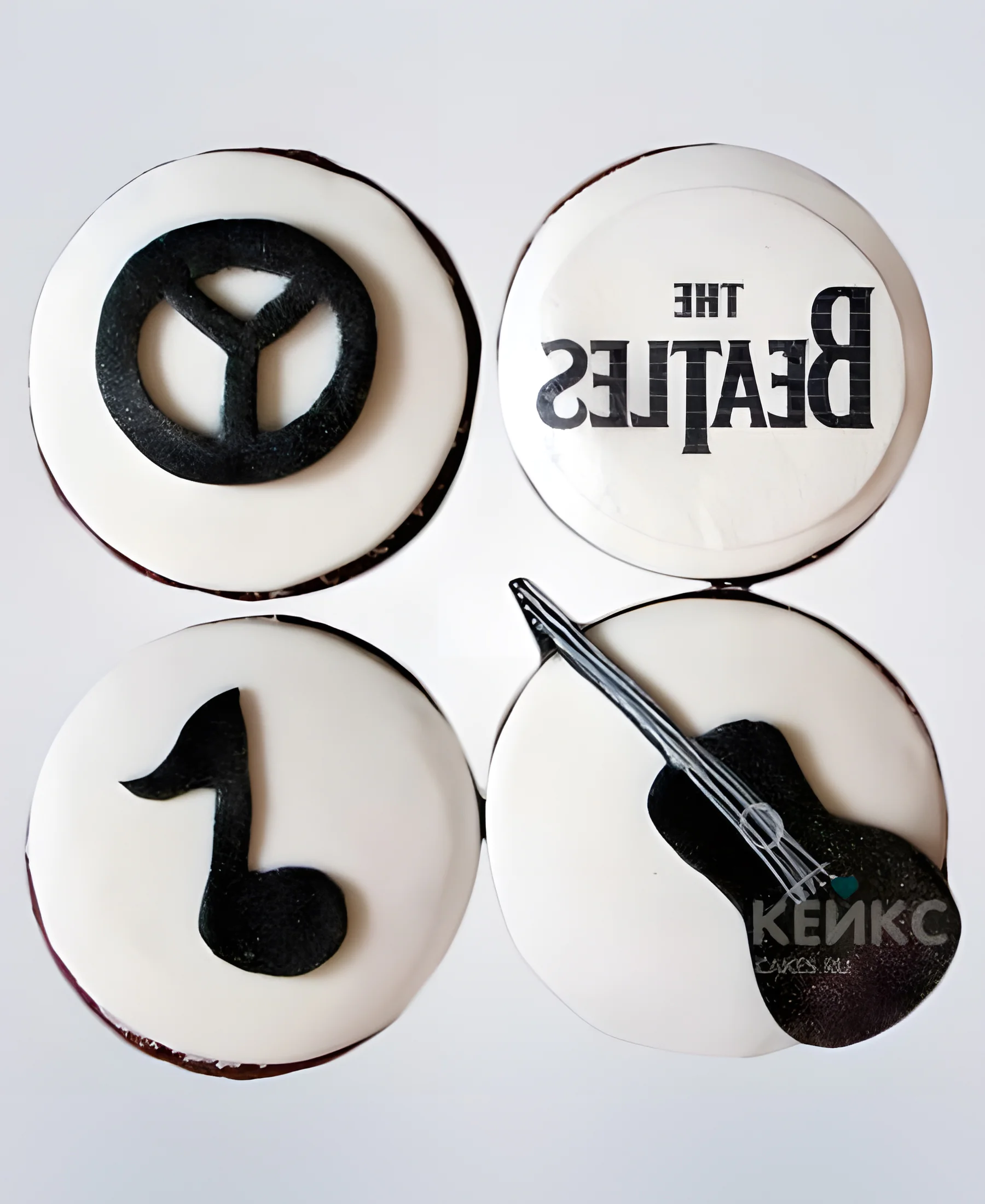 Капкейки Музыка рок 3 Фото