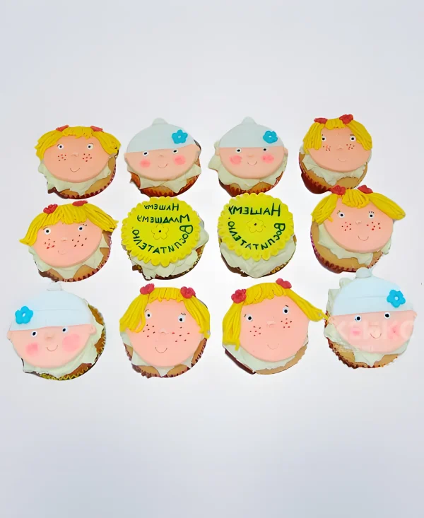 Капкейки в детский сад на выпускной 4 Фото