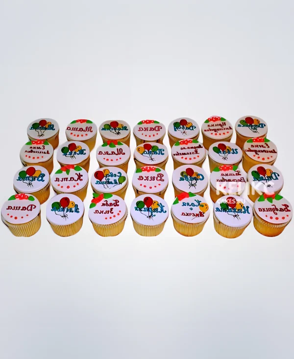 Капкейки в детский сад на выпускной 8 Фото