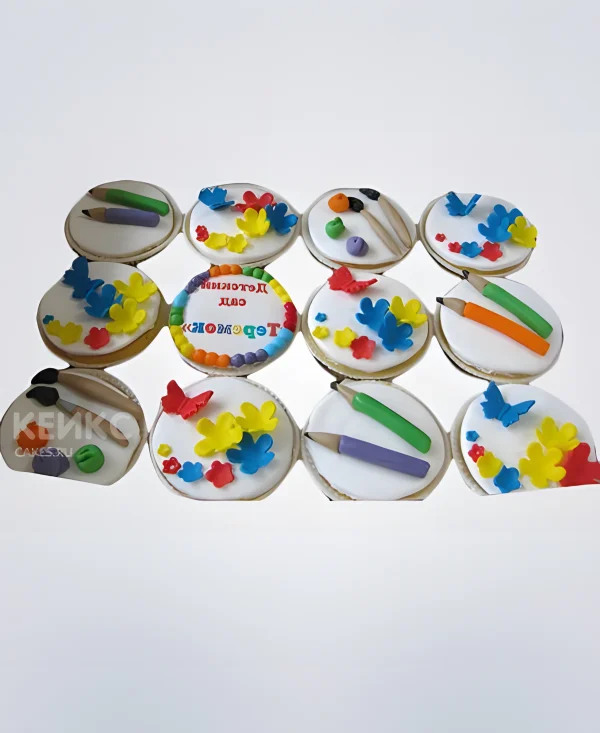 Капкейки в детский сад на выпускной 10 Фото