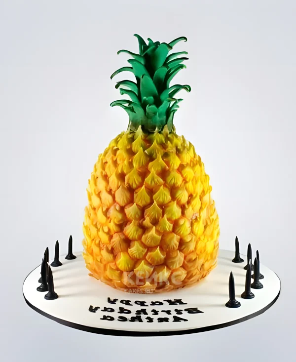 Торт в виде ананаса Фото