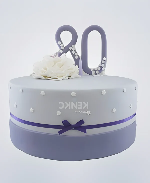 Торт бабушке на юбилей 80 лет Фото