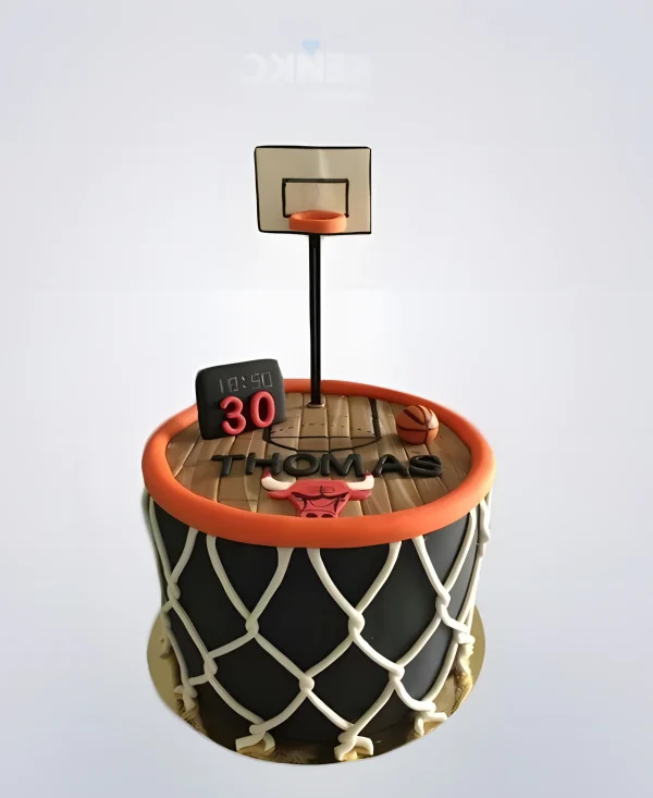 Торт на день рождения баскетболисту Фото