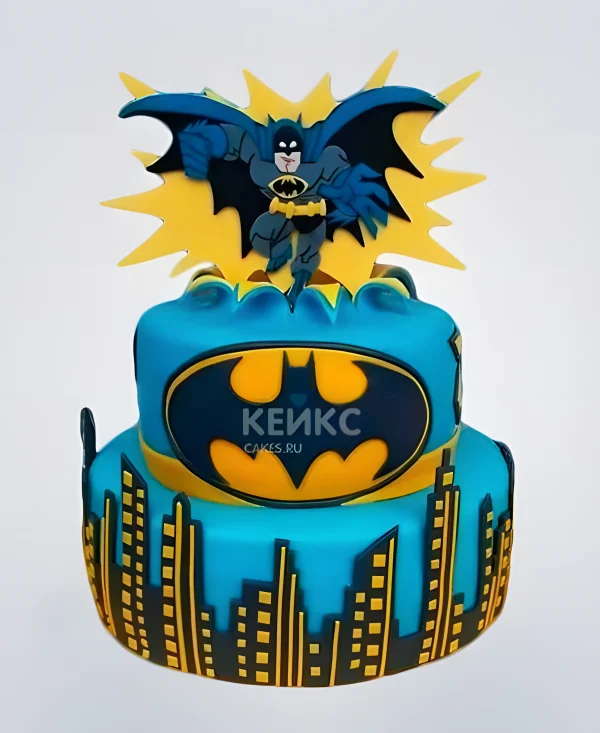 Торт Бэтмен комиксы Фото