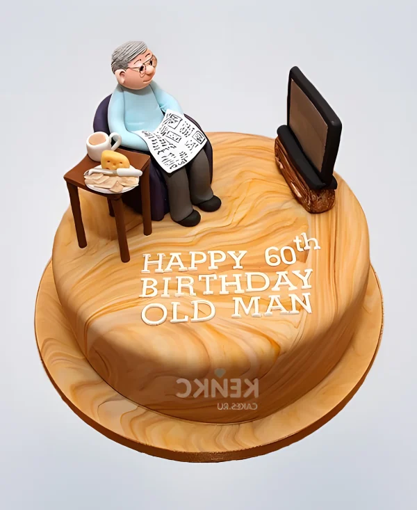 Торт для дедушки на день рождения Фото