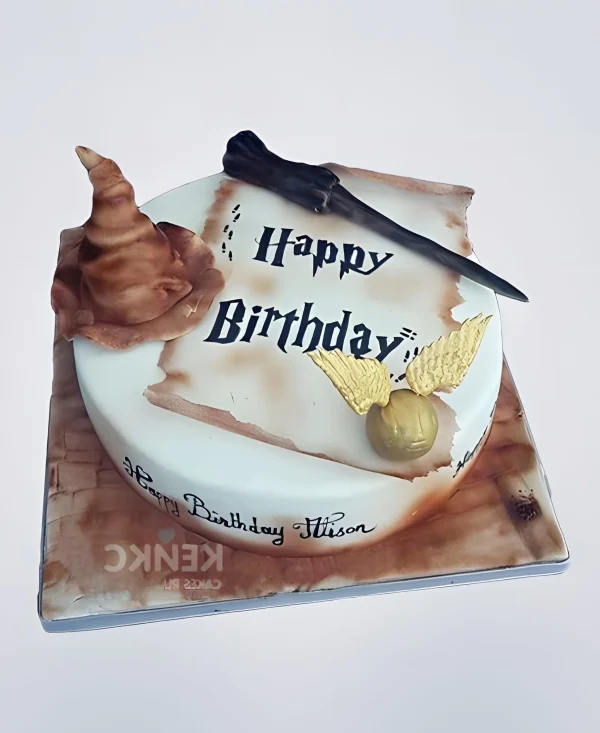 Торт в стиле Гарри Поттера Фото