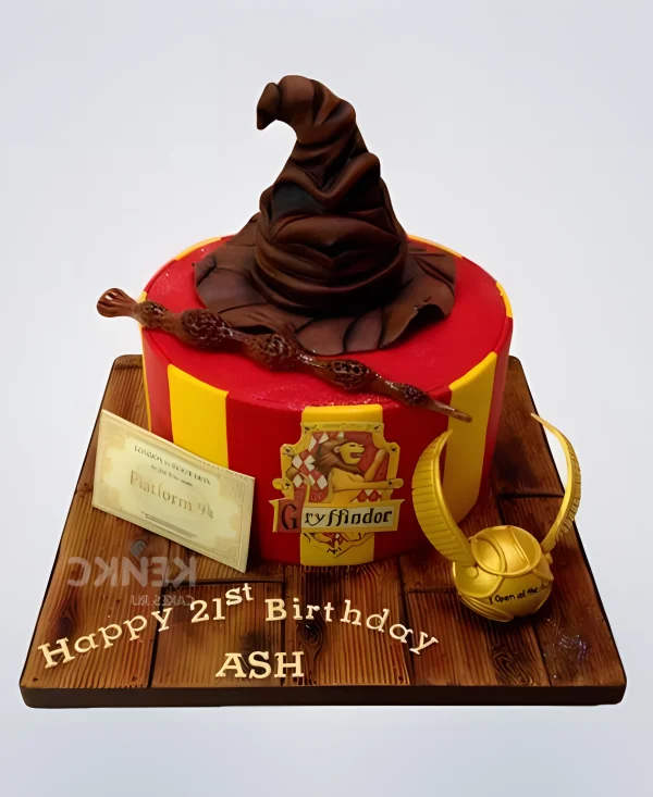 Торт Гарри Поттер Гриффиндор Фото