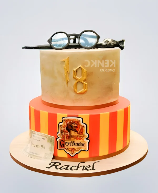 Торт Гарри Поттер на 18 лет Фото
