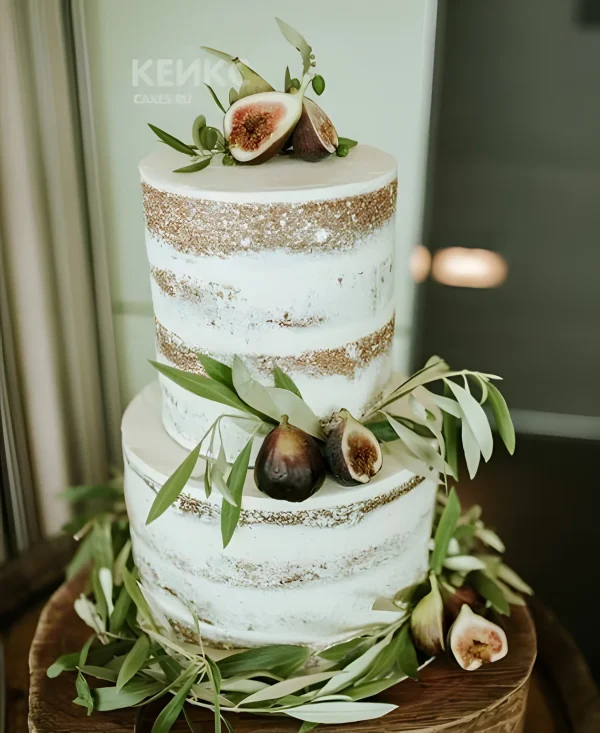 Торт в греческом стиле с инжиром Фото