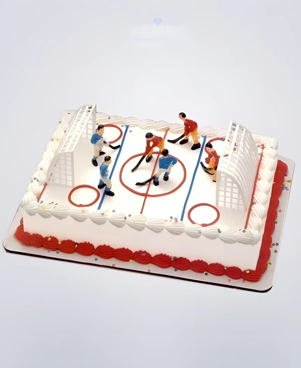 Торт на день рождения хоккеисту мужчине Фото