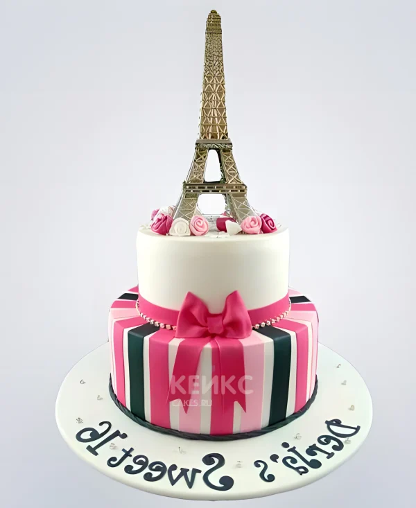 Торт девушке на день рождения Фото