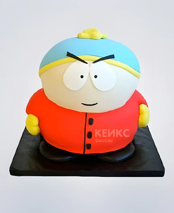 Торт в виде Эрика Картмана Фото