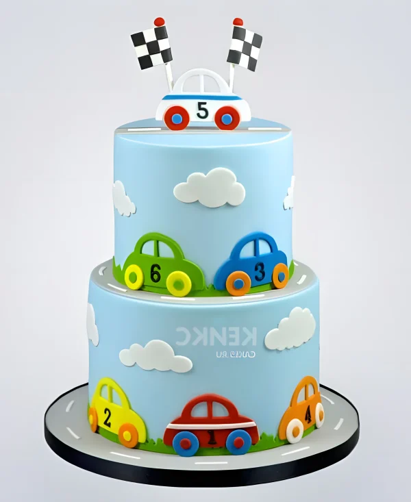 Торт машинки для мальчика 5 лет Фото