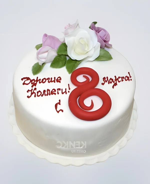 Торт для мамы на 8 марта Фото