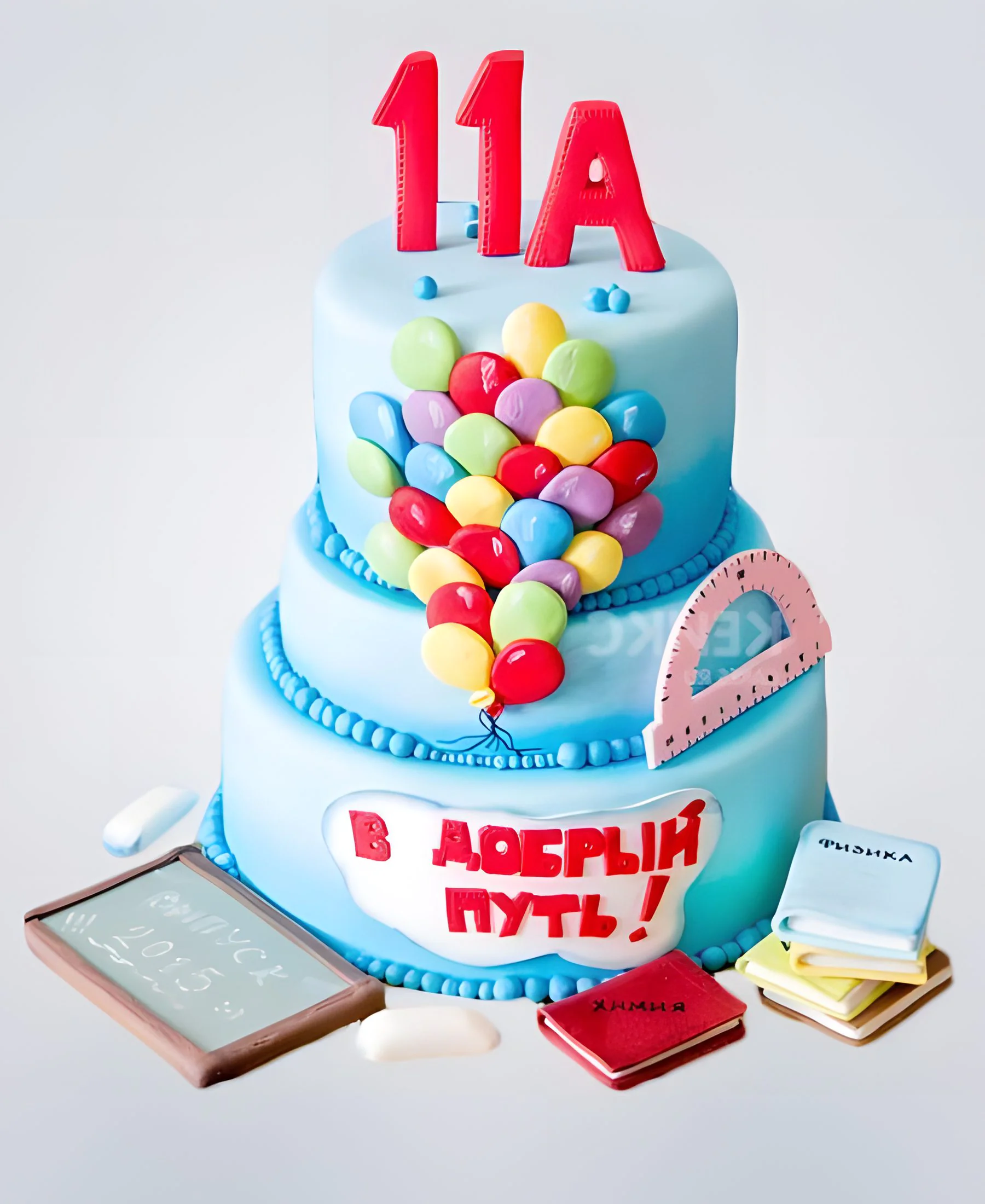 Торт для выпускников 11 класса Фото