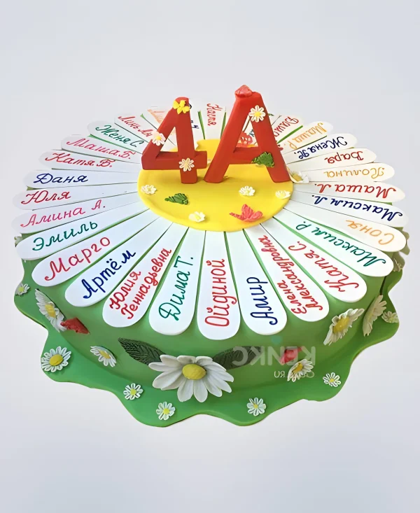 Торт на выпускной начальной школы 4 класс Фото