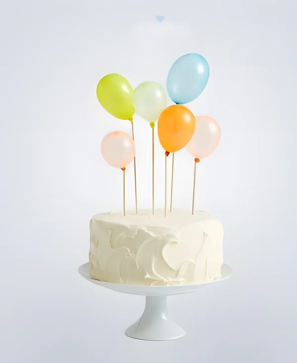 Торт на день рождения малышу без мастики Фото