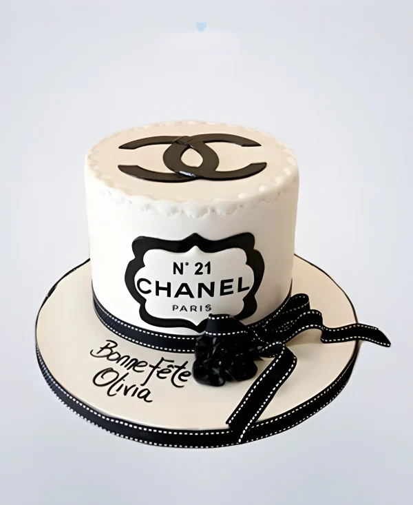 Торт шанель коробочка с духами Фото