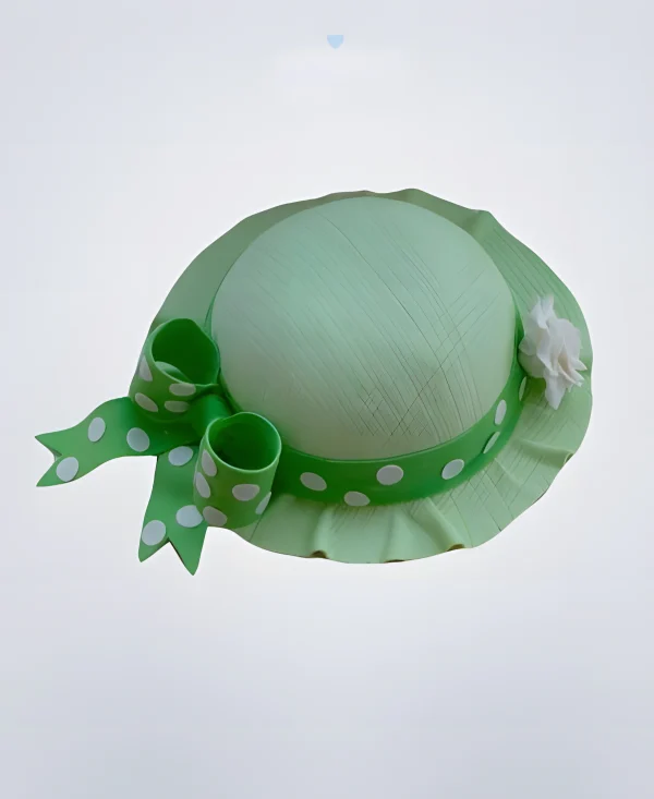 Торт в форме зелёной шляпы Фото