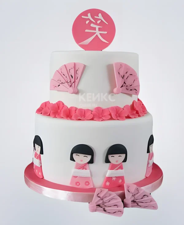 Милый торт в Японском стиле Фото