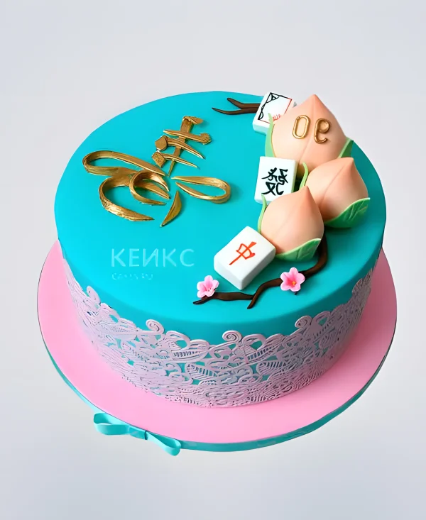 Торт в японском стиле для мужчины Фото