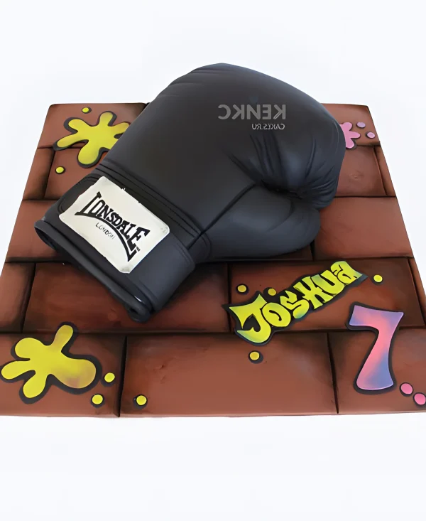 Торт на 7 лет мальчику боксеру Фото