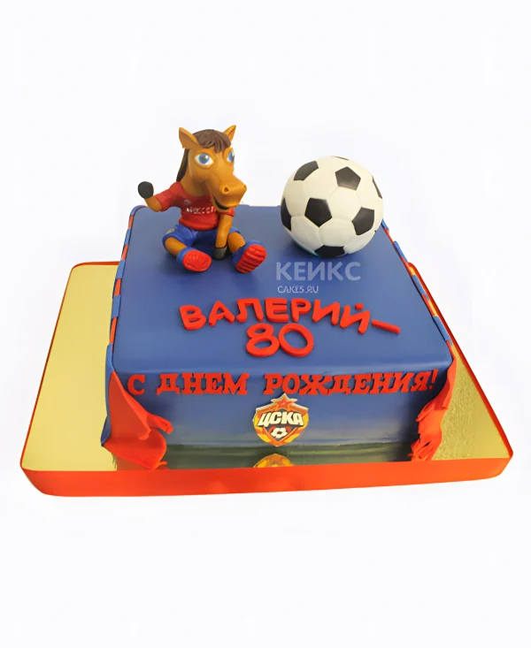 Торт цска на день рождения мужчине Фото