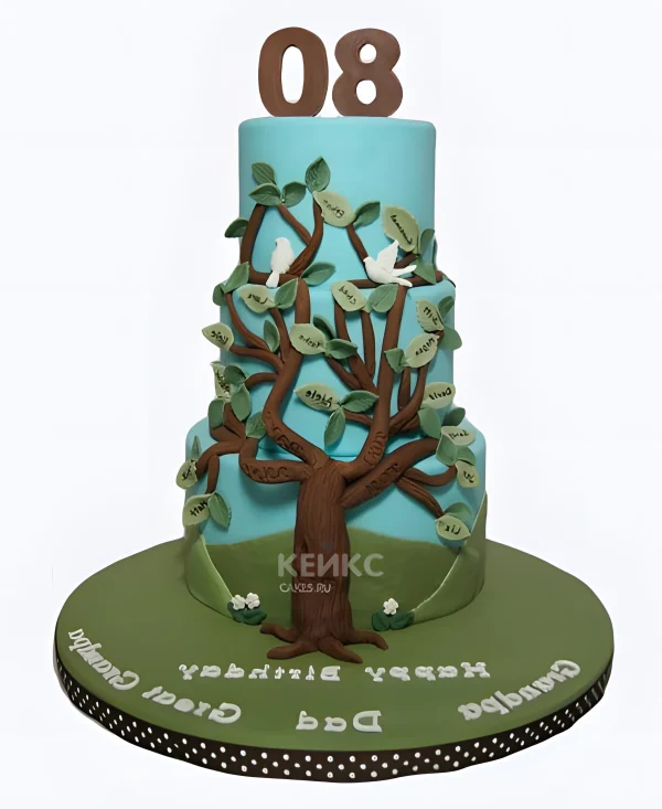 Торт дерево Фото