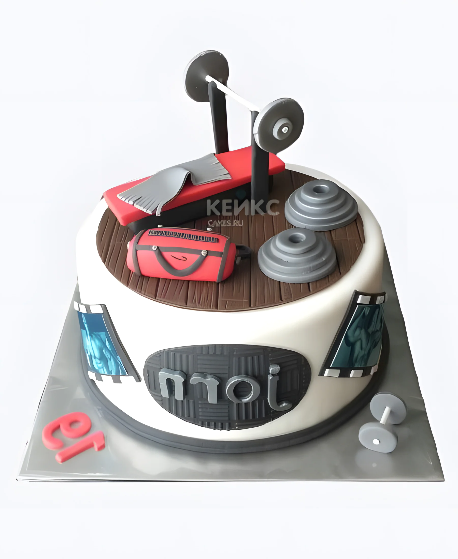 Торт для бодибилдера Фото