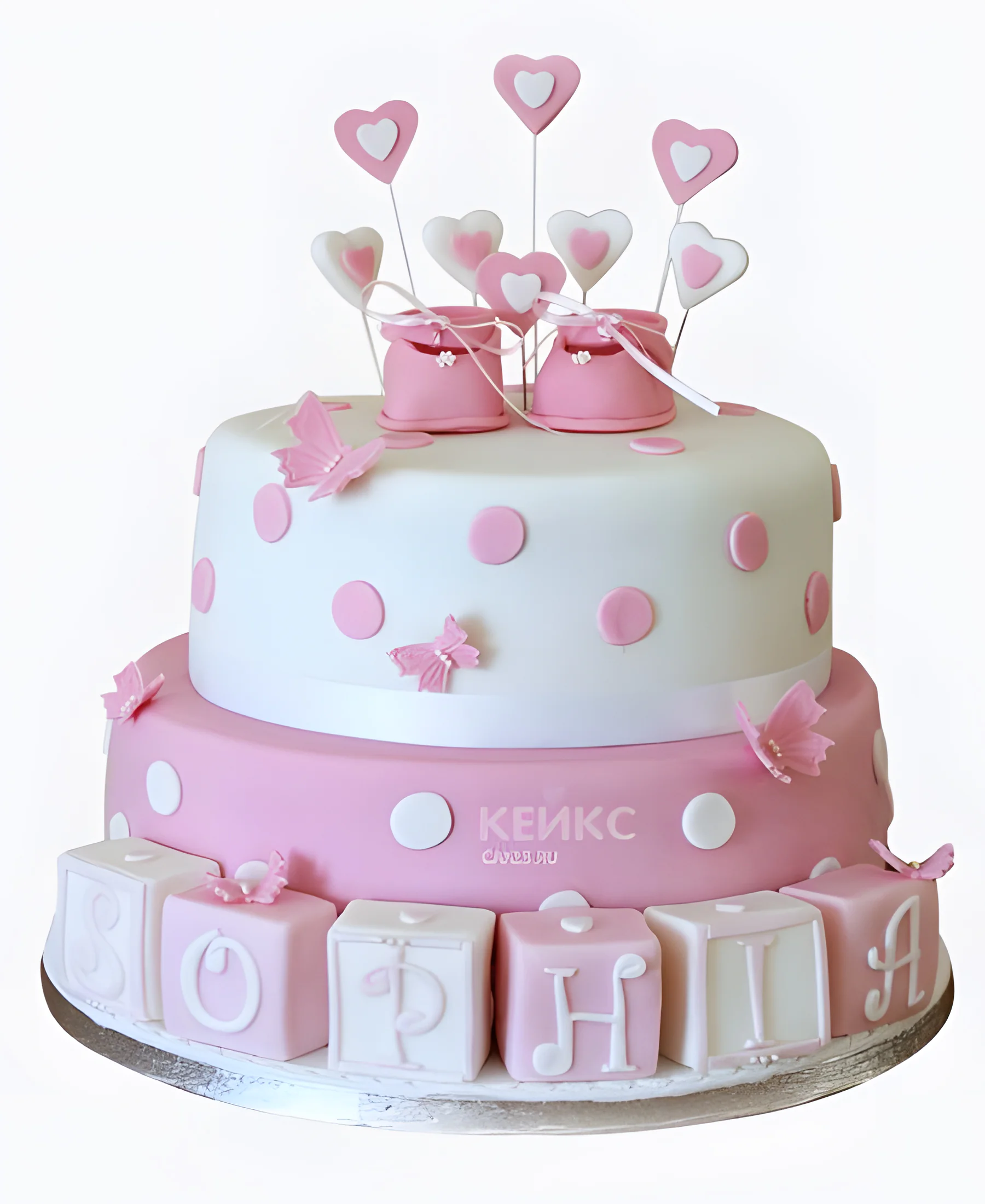 Торт для двойняшек на годик Фото