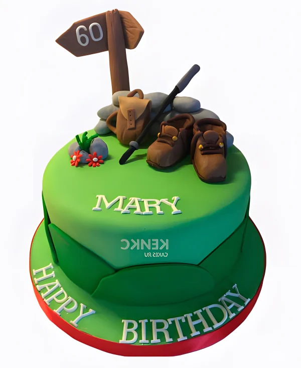 Торт с набором для путешественника Фото