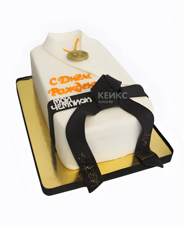 Торт дзюдо мальчику на день рождения Фото