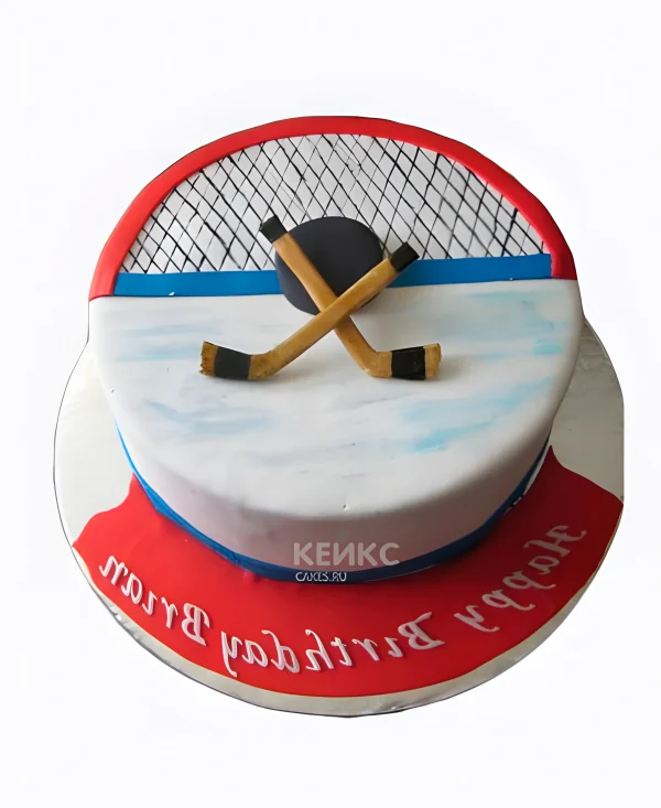 Торт для вратаря хоккея Фото