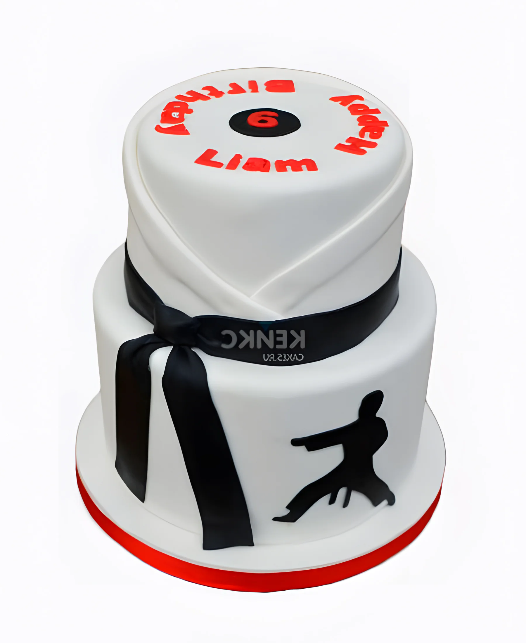 Торт в стиле карате Фото