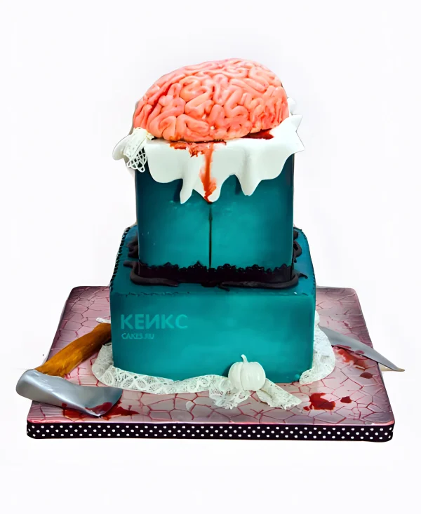 Торт Хэллоуин на день рождения Фото