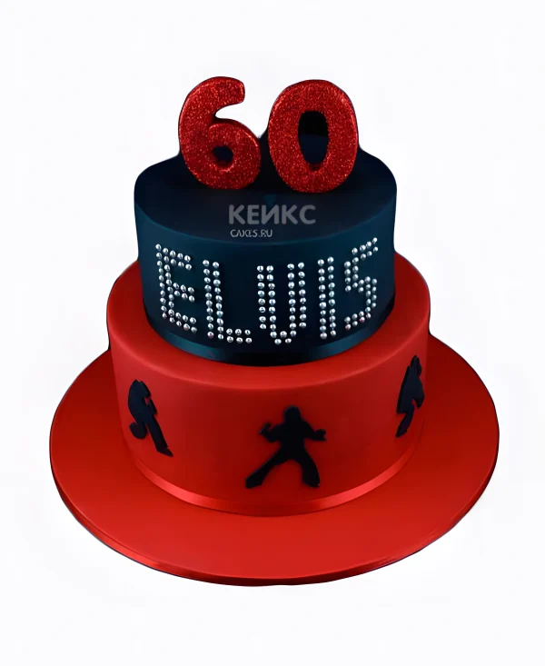 Торт музыканту на 60 лет Фото