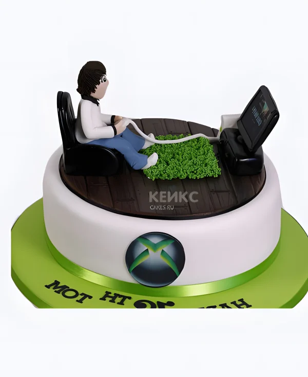 Прикольный торт на 14 лет мальчику Фото
