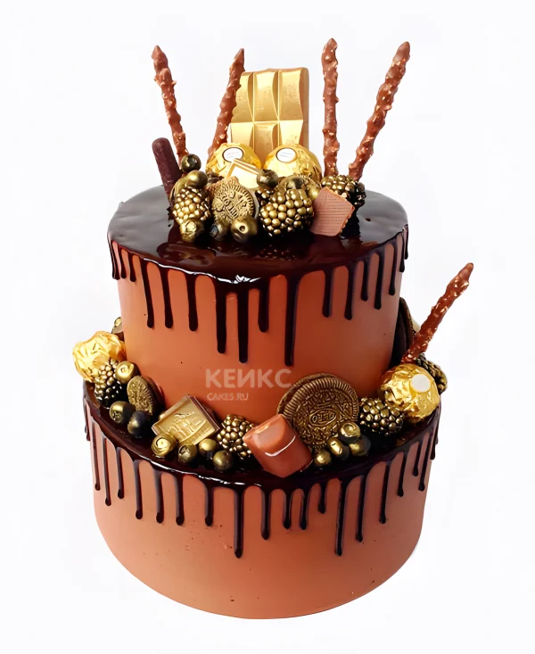 Оригинальный торт на день рождения мужчине 50 лет Фото