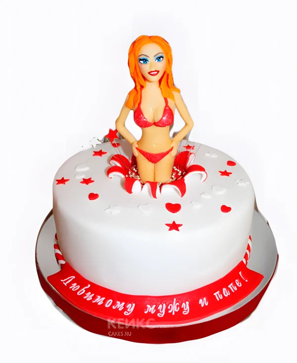 Торт любимому мужу на день рождения Фото