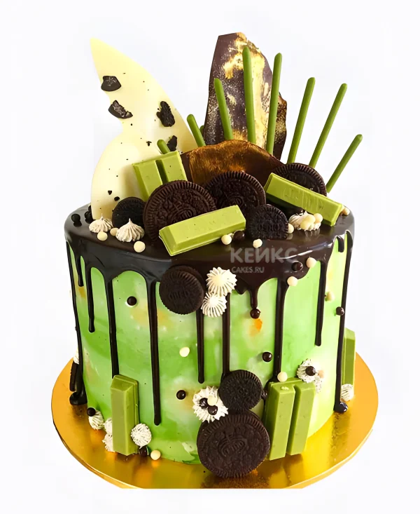 Торт с орео и твикс Фото