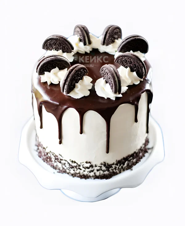 Торт на день рождения с орео Фото