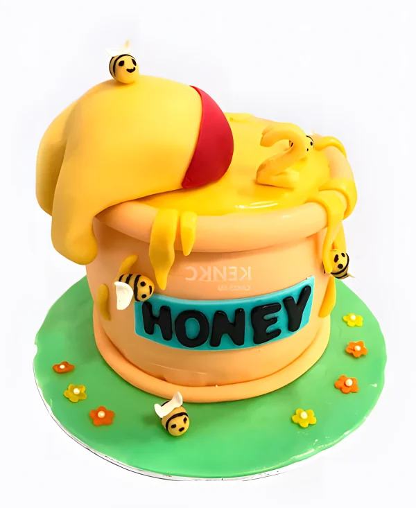 Торт с сотами и медом Фото