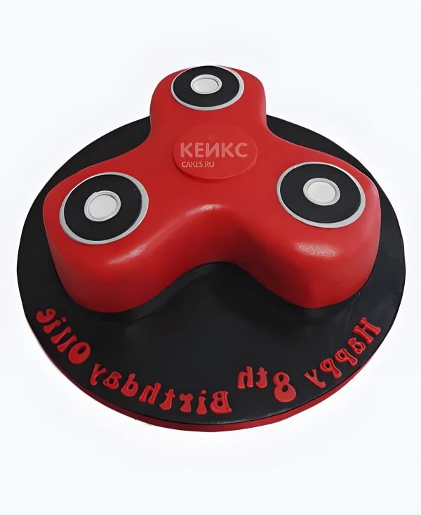 Торт в виде красного спиннера Фото