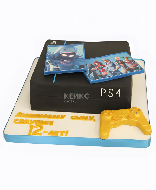 Торт сыну-геймеру на 12 лет Фото